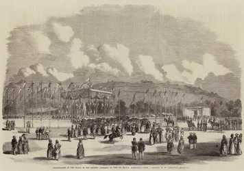 Inauguración de la Estatua a la Emperatriz Josefina en Fort de France, Martinica